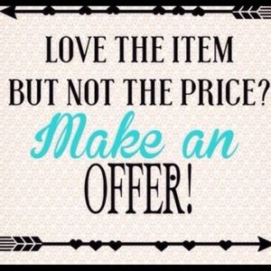 All reasonable offers considered!